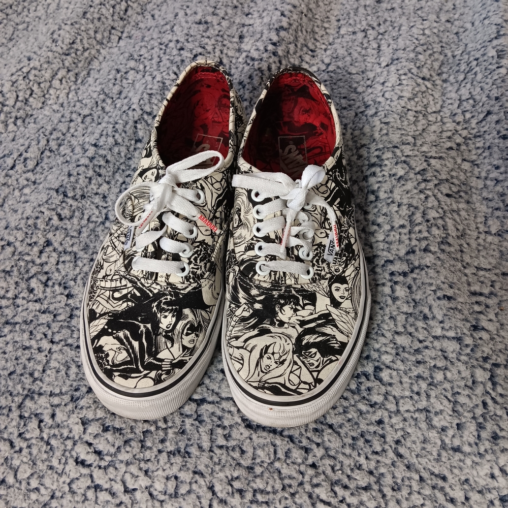 "Vans Marvel Edition" Red And Black Interior..Super Fun For All Ages!